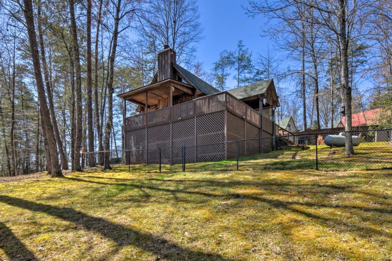 Helen Cabin With Deck And Hot Tub Less Than Half Mi To Main St Ngoại thất bức ảnh